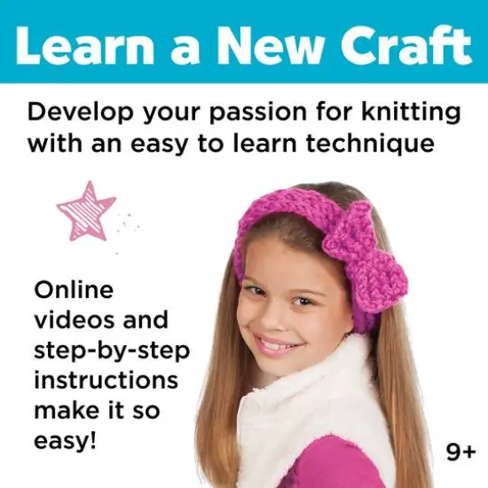 Creativity for Kids Quick Knit Headbands Kit {6}