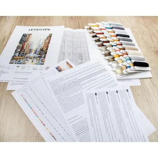 Letistitch Counted Cross Stitch Kit Spring Dreams {5}