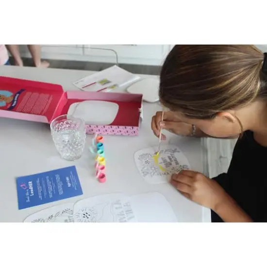 Kids Crafts Create Like Frida Self-Portrait Mirror Painting Kit {3}