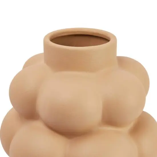 Hello Honey&reg; Bloomingville 14.5" Sand Finish Stoneware Formed Bubble Vase {3}