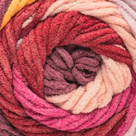 Bernat&reg; Blanket Patchwork Yarn Cherry Twist {3}