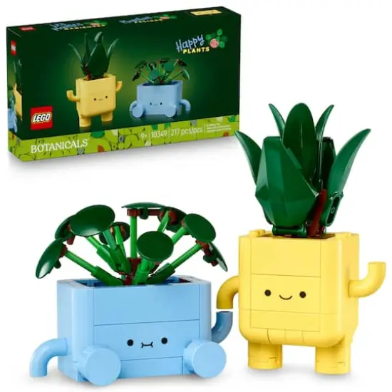 LEGO&reg; Botanicals Happy Plants Shelf Decor 10349 {1}