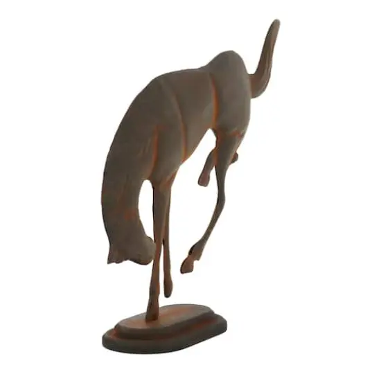 12" Rusted Bronze Metal Bucking Horse Tabletop D&eacute;cor by Ashland&reg; {5}