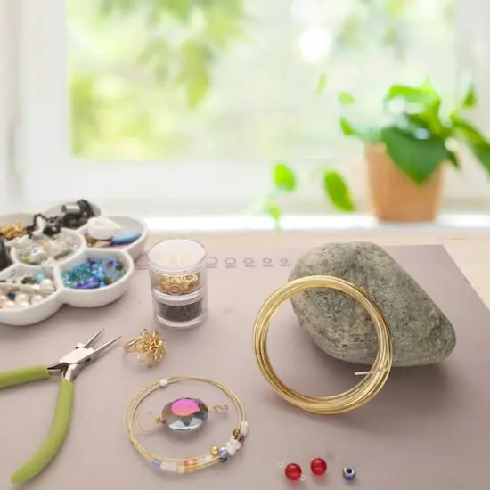 The Beadsmith® Wire Elements™ 18 Gauge Tarnish Resistant Square Soft Temper Wire, 4yd. Gold {4}