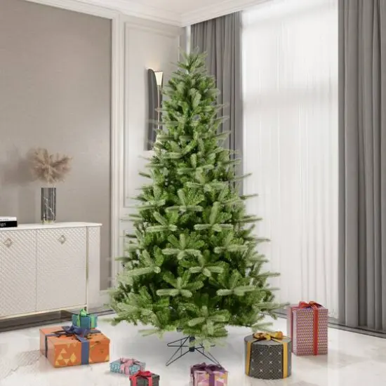 7.5ft. Unlit King Spruce Artificial Christmas Tree {3}