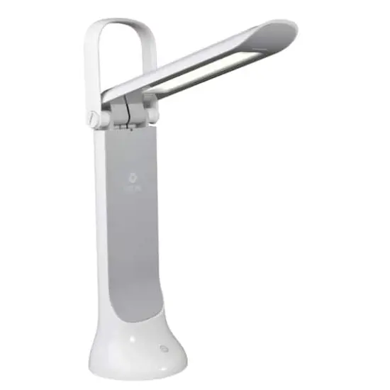 OttLite Wellness Series 20.75" White Dimmable LED Task Lamp {1}