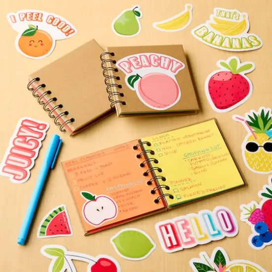 4" x 4" Spiral Bound Scrapbook Albums with Multicolor Pages, 3ct. by Recollections&trade; Kraft {5}