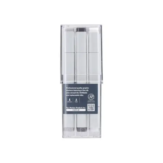 Copic&reg; Toner Gray 12 Color Classic Marker Set {5}