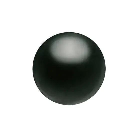 Preciosa Maxima Gemcolor 10mm Glass Pearls, 10ct. Magic Black {1}