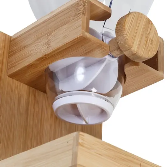Natural Bamboo Cereal Dispenser {10}
