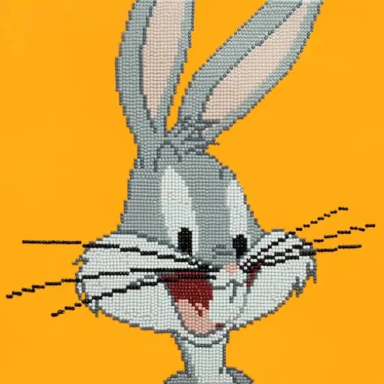 Camelot Dotz Looney Tunes Bugs Bunny Diamond Painting Kit {1}