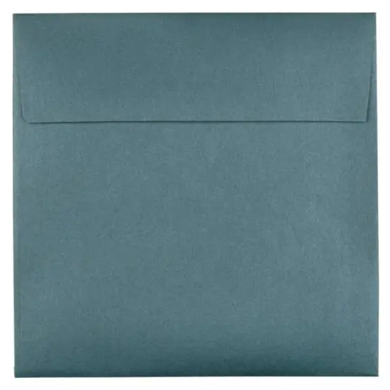 JAM Paper 6.5 Malachite Stardream Square Metallic Invitation Envelopes 25ct. {1}