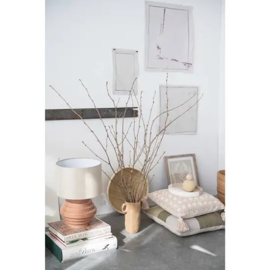 Hello Honey&reg; Crocheted Square Throw Pillow with Tassels {5}