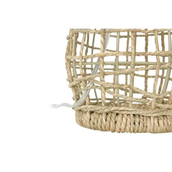 Hello Honey&reg; Rattan Table Lamp {3}