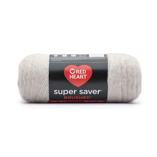 Red Heart&reg; Super Saver Brushed Yarn Soft Mink {1}