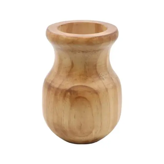 6" Wood Vase by Ashland&reg; {3}