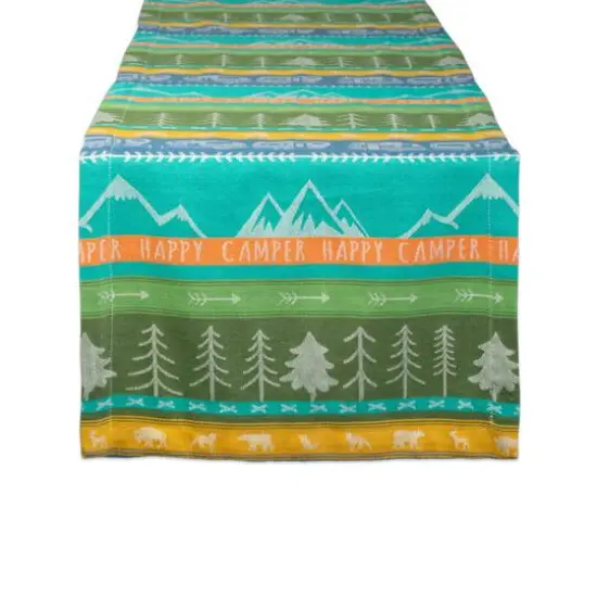 RV Park Jacquard Table Runner 14" x 72" {1}