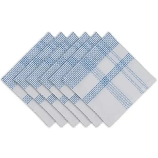 DII&reg; Summer Day Plaid Cloth Dinner Napkins, 6ct. {1}