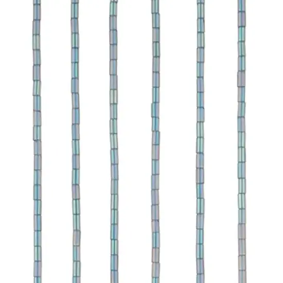 Glass Tube Beads, 4mm by Bead Landing&trade; Clear Blue {1}