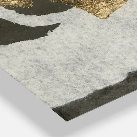 Designart Glam Collage Modern 3 Panel Wall Clock {4}