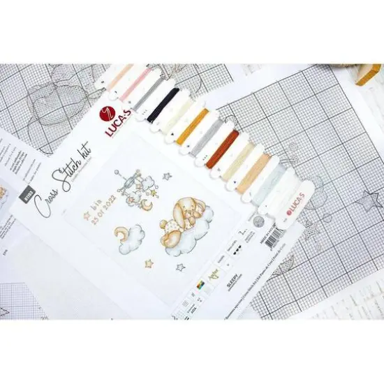 Luca-s Sleepy Counted Cross Stitch Kit {7}