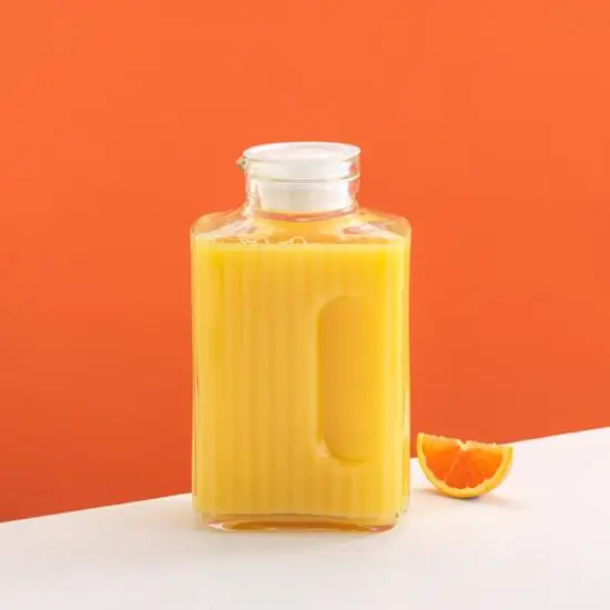 JoyJolt&reg; 68oz. Beverage Serveware Glass Pitcher {6}