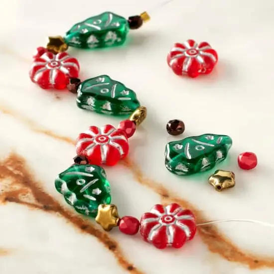 Christmas Cheer Czech Glass Bead Mix by Bead Landing&trade; {3}