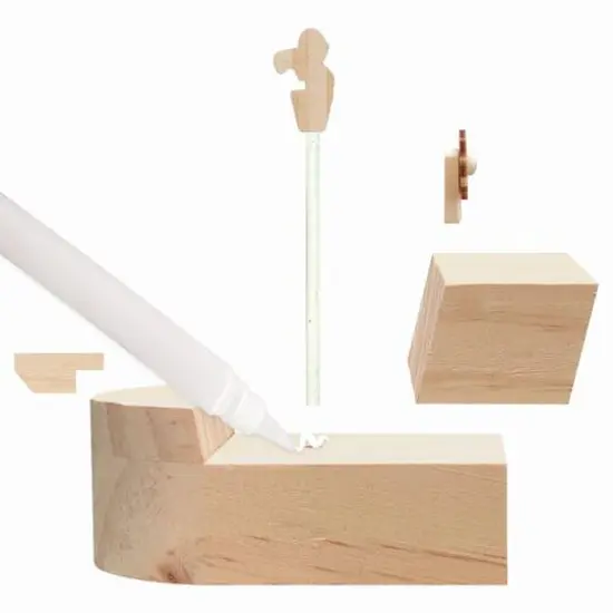 Creativity for Kids&reg; Buildeez!&trade; The Sea Skull Pirate Ship Wooden Model Set {10}