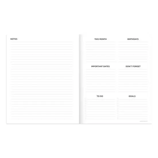 TF Publishing 2025 Floating Blue Medium Monthly Planner {5}