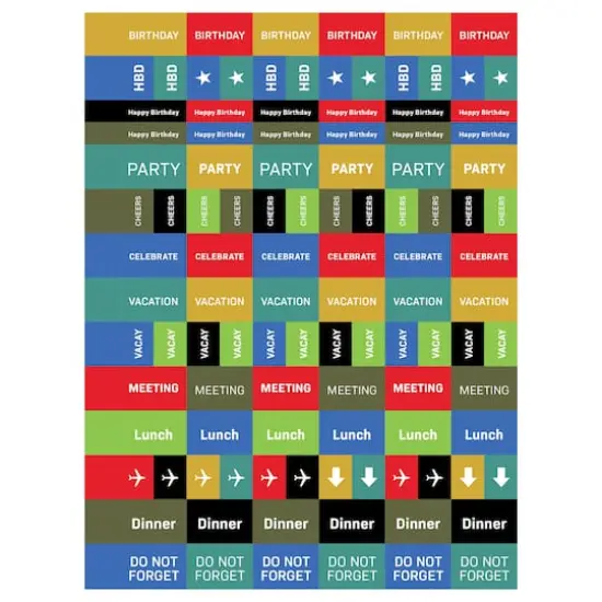 TF Publishing 2024 Colorful Beatles Medium Planner {5}