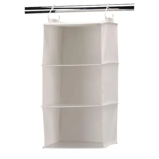 Household Essentials 3-Shelf Hanging Closet Organizer {1}