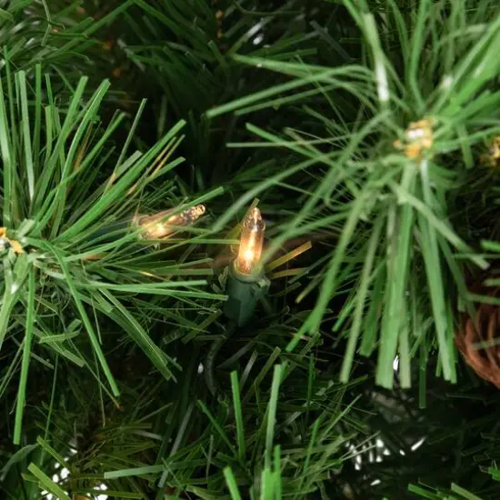 4ft. Pre-Lit Dakota Red Pine Full Artificial Christmas Tree, Clear Lights {6}
