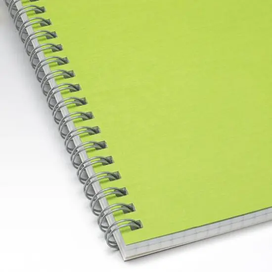 Fabriano&reg; EcoQua Spiral Bound Grid Notebook Lime {4}