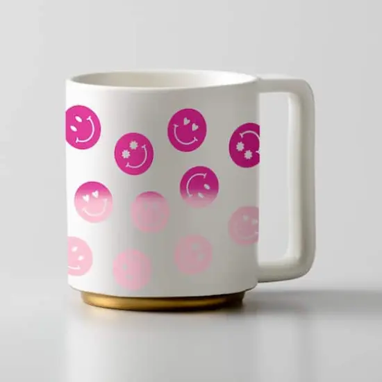 Cricut&reg; Permanent Heat-Activated Color-Changing Vinyl Magenta/Light Pink {7}