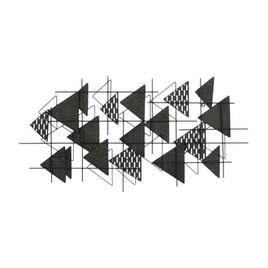 Black Metal Contemporary Wall D&eacute;cor {6}