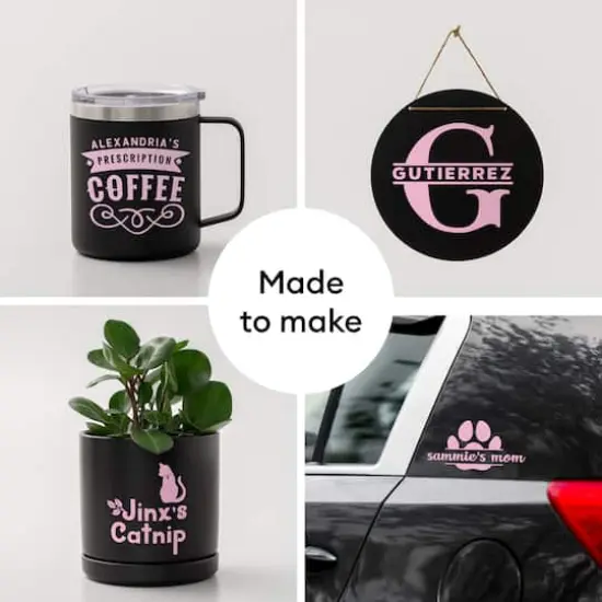 Cricut&reg; 12" x 48" Permanent Vinyl Light Pink {5}