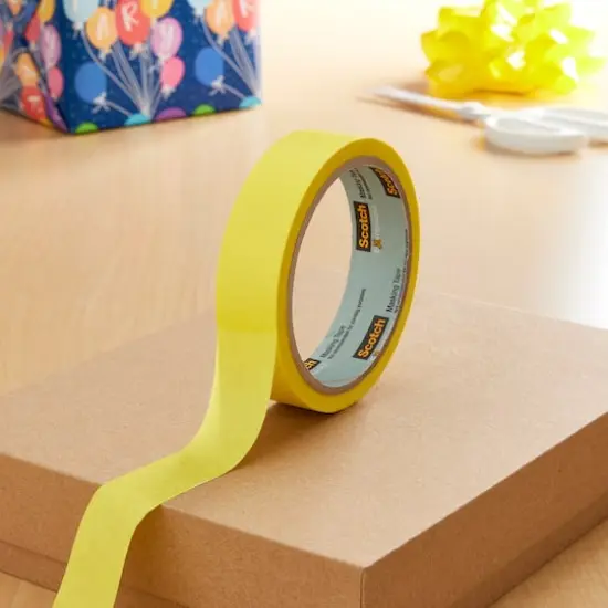 Scotch&reg; Expressions Masking Tape Yellow {3}