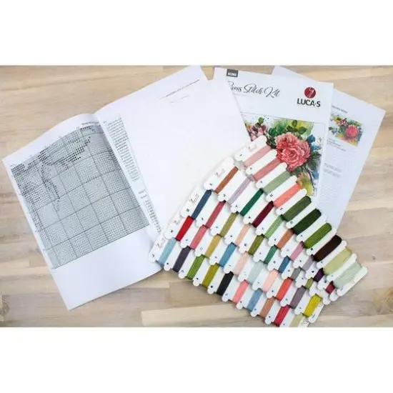 Luca-s Red Roses Counted Cross Stitch Kit {11}