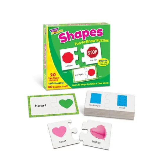 Trend Enterprises&reg; Shapes Fun-to-Know Puzzles {3}
