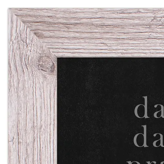 14" Reindeer Names Western White Framed Print {4}