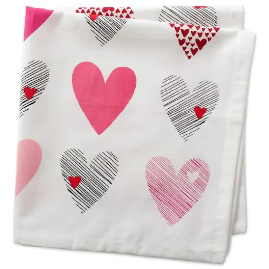 DII&reg; Hearts Collage Print Napkins, 6ct. {6}
