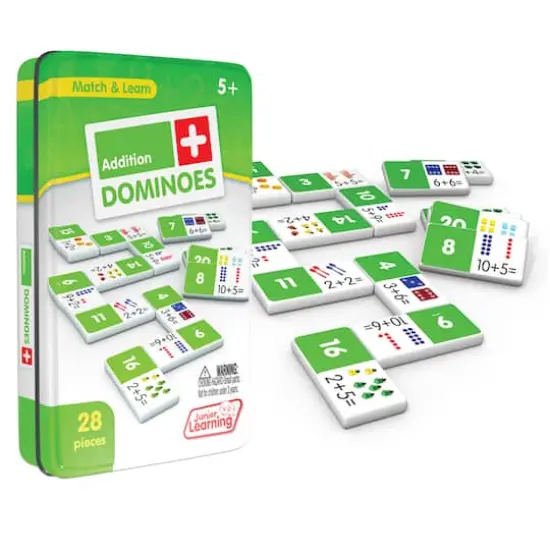 Junior Learning&reg; Addition Dominoes Set, 2ct. {5}