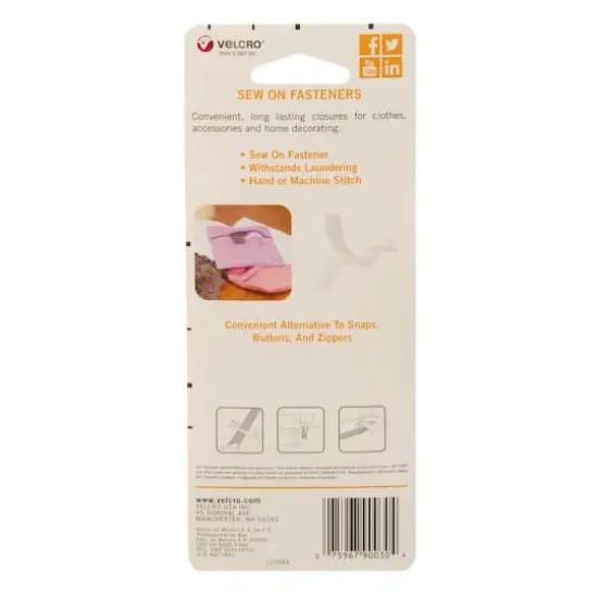 VELCRO&reg; Brand Sew On Tape White {6}