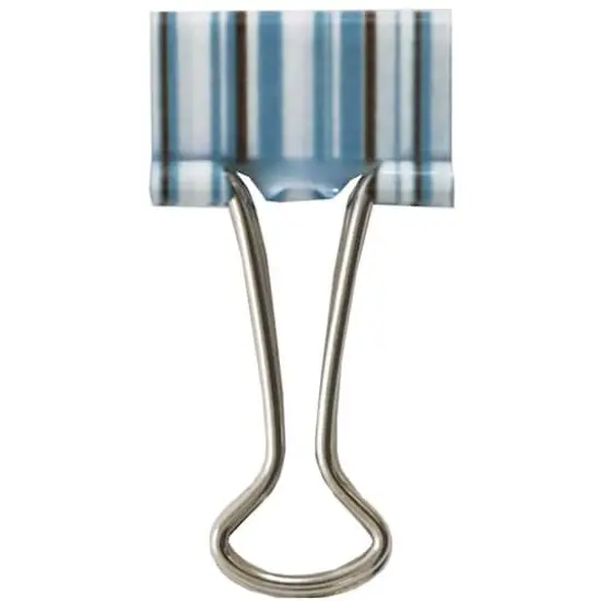 JAM Paper Striped Fashion Binder Clips {4}