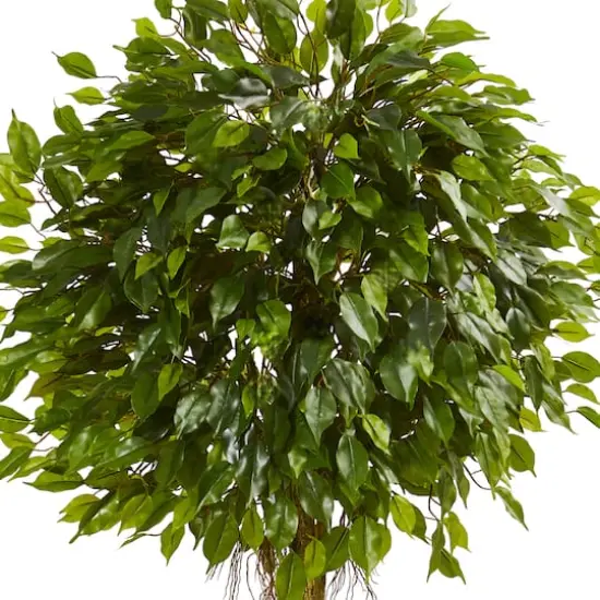 6ft. UV Resistant Ficus Artificial Topiary Tree {3}