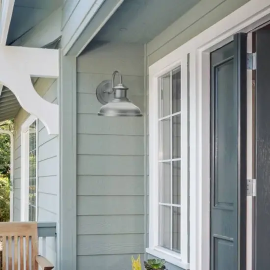 Hello Honey® Robert Stevenson Lighting Carson Galvanized Metal Outdoor Light {3}