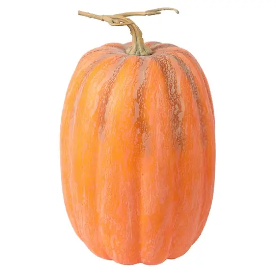 13.5" Tall Dark Orange Decorative Pumpkin by Ashland&reg; {1}