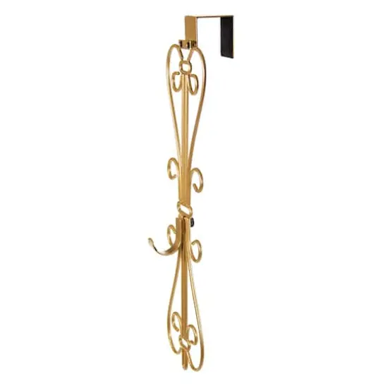 Village Lighting Adjustable Elegant Wreath Hanger Gold {6}