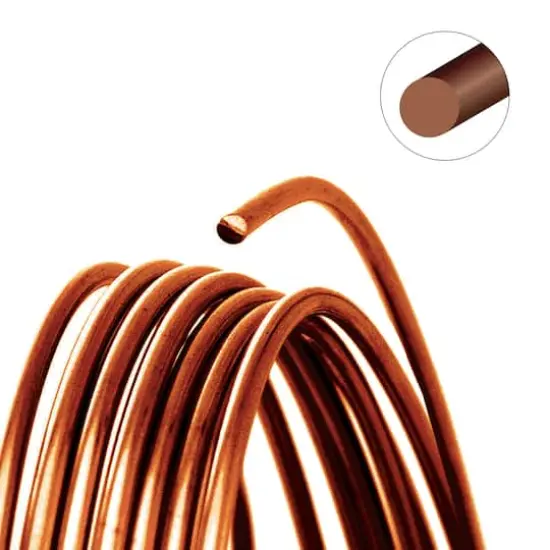 The Beadsmith&reg; Wire Elements&trade; 20 Gauge Tarnish Resistant Soft Temper Wire, 75ft. Antique Copper {5}