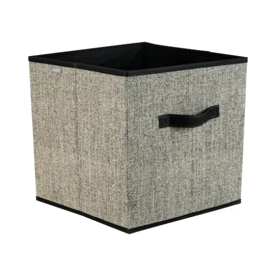 Simplify Black Collapsible Storage Cube {1}